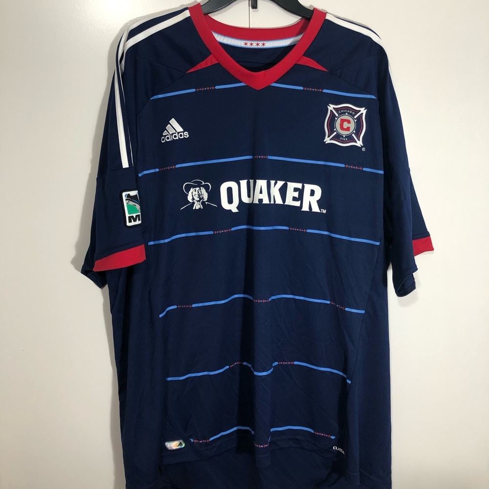 Adidas Chicago Fire Jersey Navy XXL